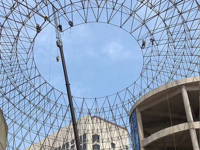 广州网架螺栓球加工流程